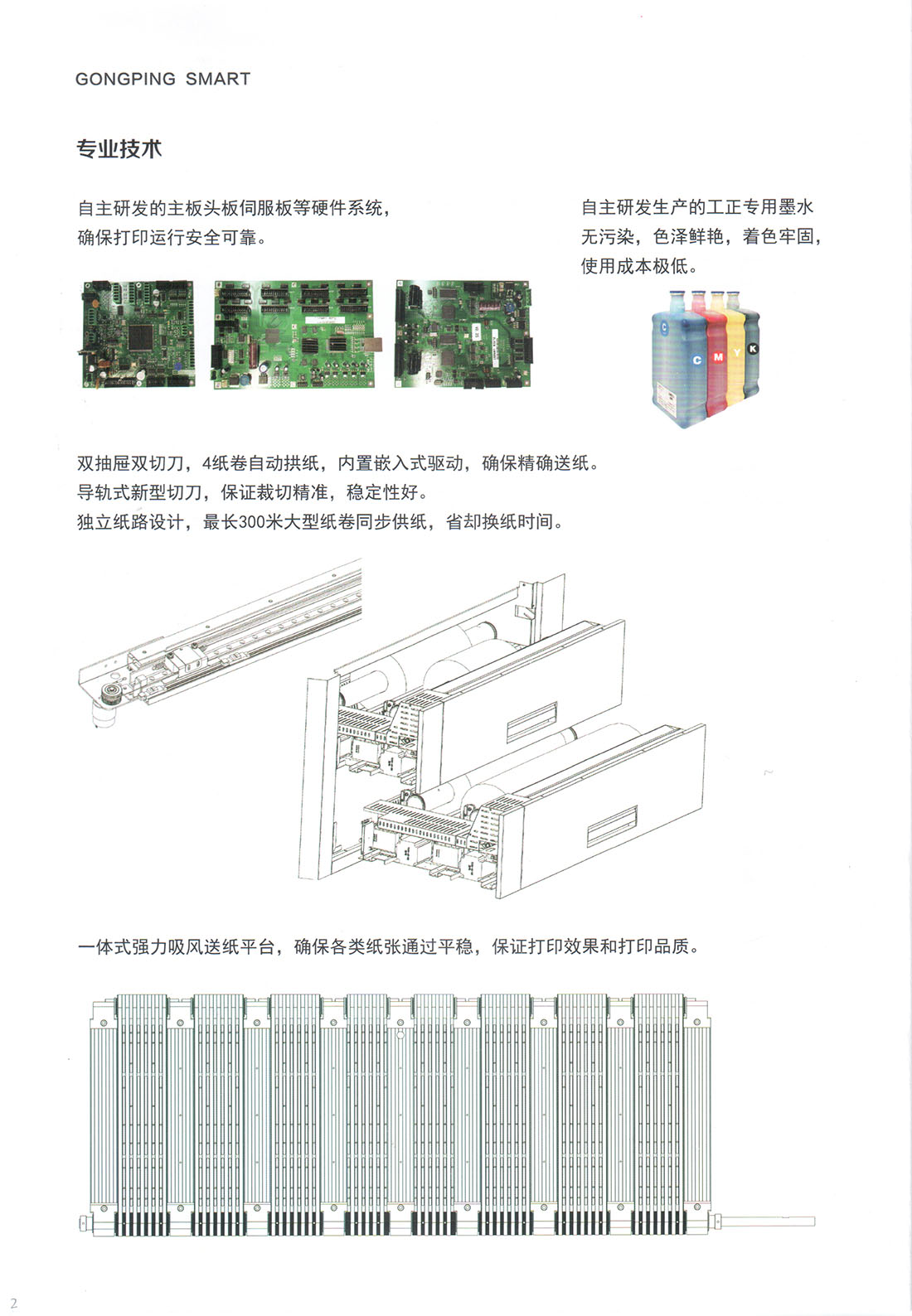 工正高速数码喷墨全彩打印机